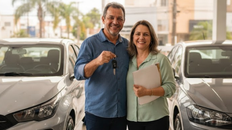 Comprar carro financiamento novo ou usado e qual cabe melhor no orçamento
