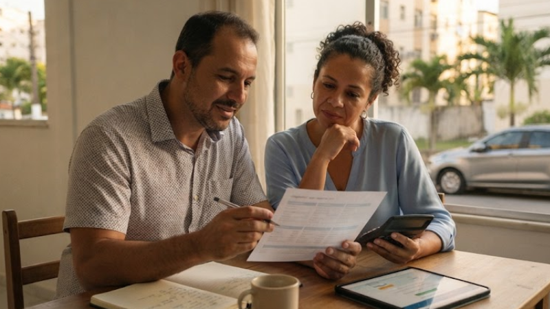Comprar carro zero entrada comparando financiamento, consórcio e adiamento