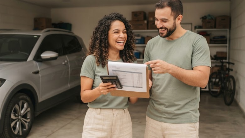 Comprar carro zero sem entrada com simulação completa do custo mensal