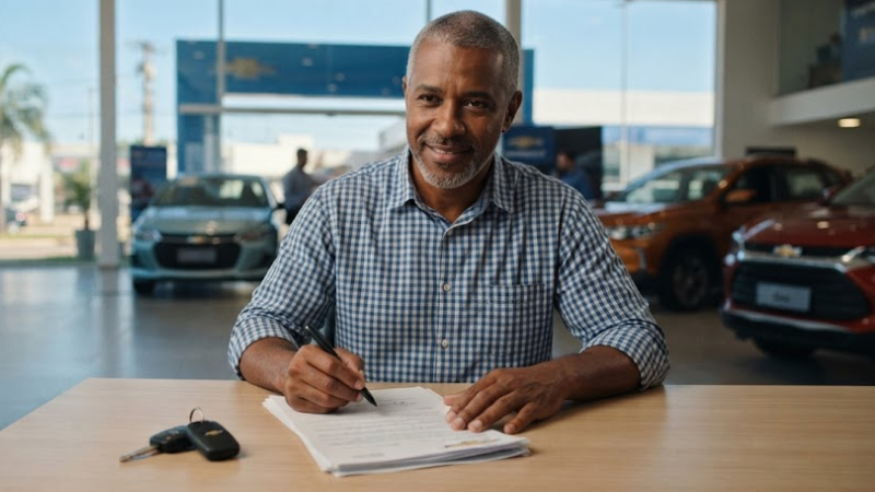 Financiamento de veiculos Chevrolet para negativados com limites e alternativas