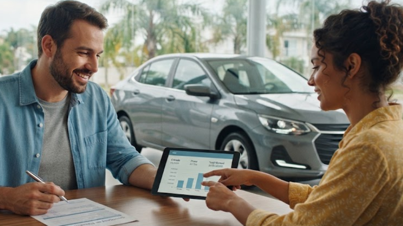 Financiar carro zero escolhendo prazo e parcela sem apertar o orçamento