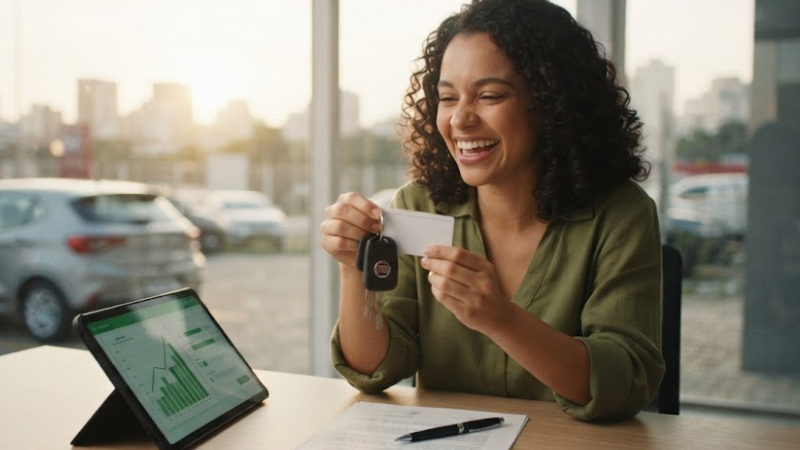 Simulador de financiamento de carro BV para negativados e os limites da simulação
