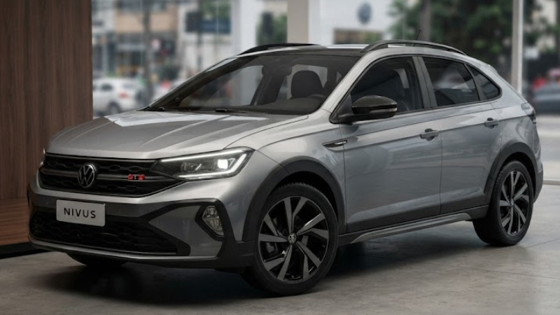 Volkswagen Nivus GTS 2025 preço financiado com entrada, CET e total pago