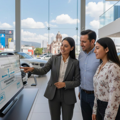 Conoce cómo funciona el auto con financiamiento en México.