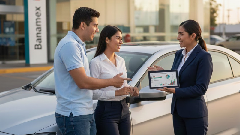 Crédito automotriz Banamex en México: decide si es tu mejor opción para comprar coche