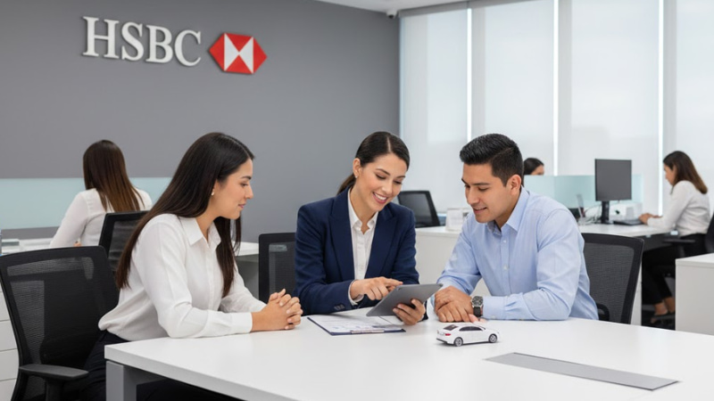 Descubre cómo funciona el crédito automotriz HSBC requisitos y verifica si puedes solicitarlo sin complicaciones