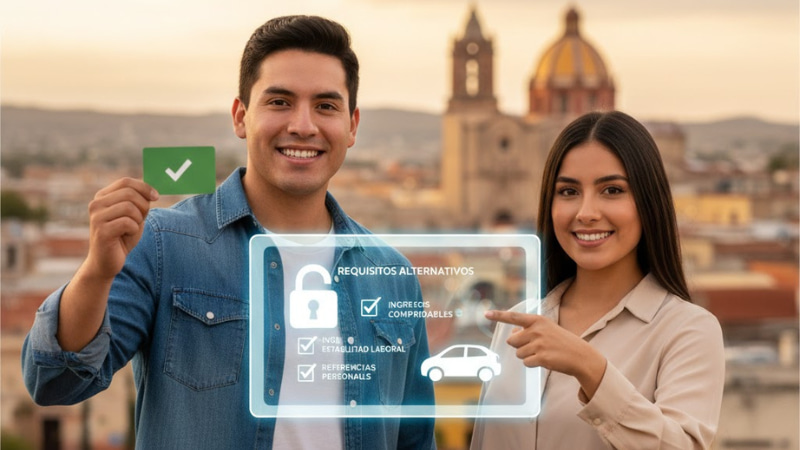Descubre cómo obtener crédito automotriz sin historial crediticio en México y estrenar tu vehículo