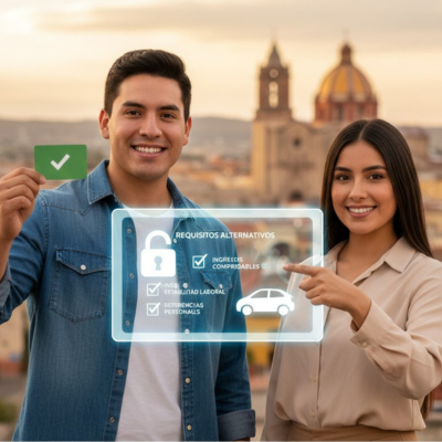 Estrena auto en México aun sin historial crediticio.