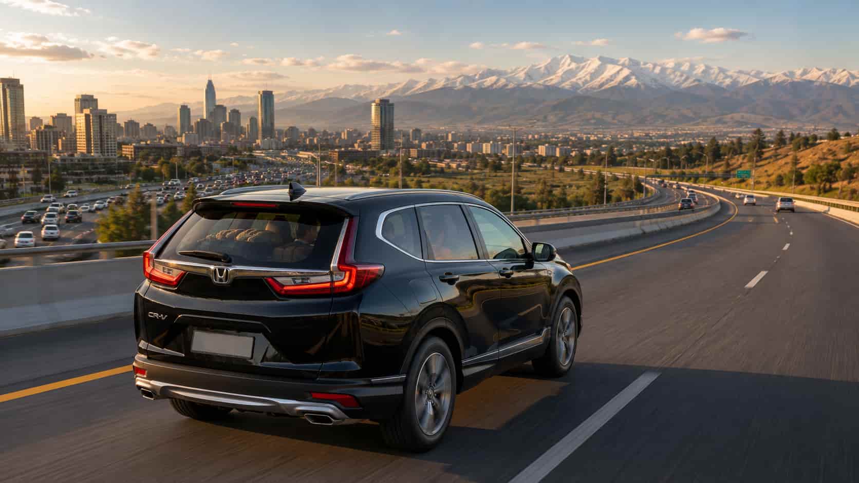 Del tráfico de Santiago a una escapada por carretera: qué puedes esperar del Honda CR-V