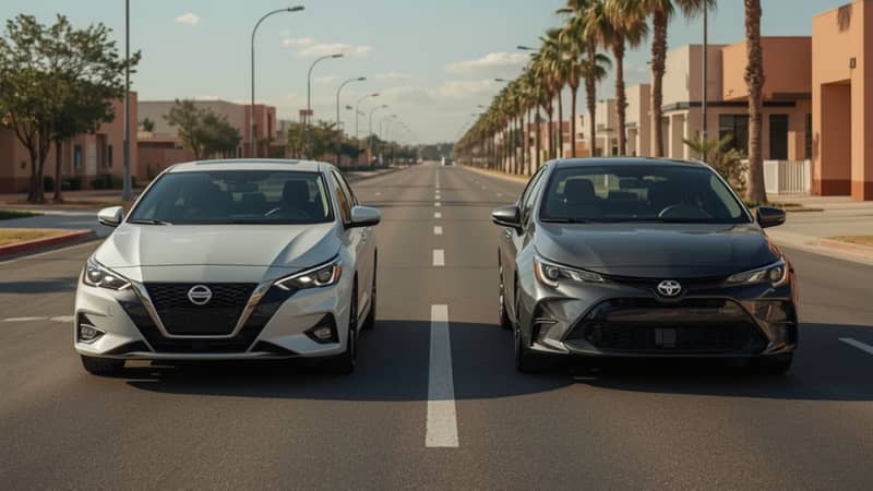 Nissan Sentra vs Toyota Corolla: qué gastos considerar entre los sedanes más populares de 2026