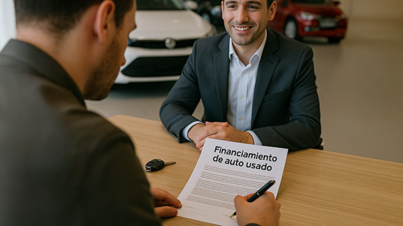 ¿Puedo financiar autos usados si estoy en DICOM?
