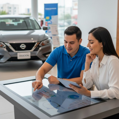 Usa el simulador Nissan para comparar opciones de financiamiento automotriz.