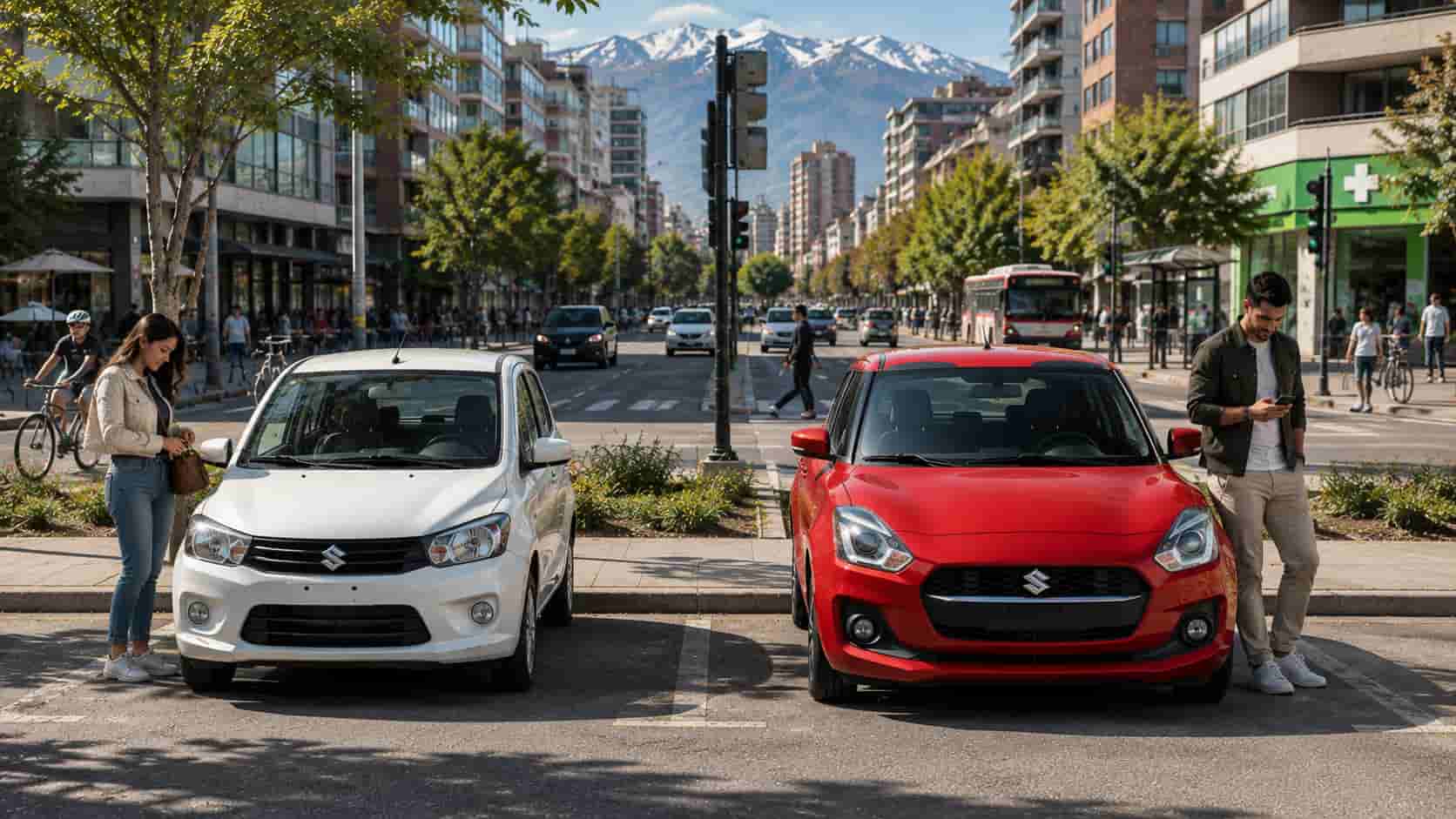 Suzuki Celerio vs Suzuki Swift: ¿cuál conviene más para moverse por la ciudad en Chile?