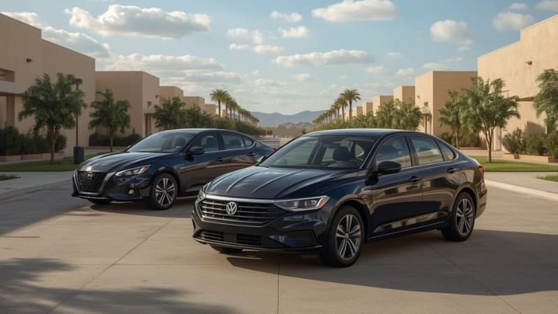 Volkswagen Jetta vs Nissan Sentra 2026: Comparativa completa de rendimiento, equipamiento y financiación